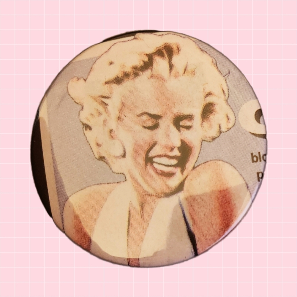 Marilyn Monroe 2" Pin